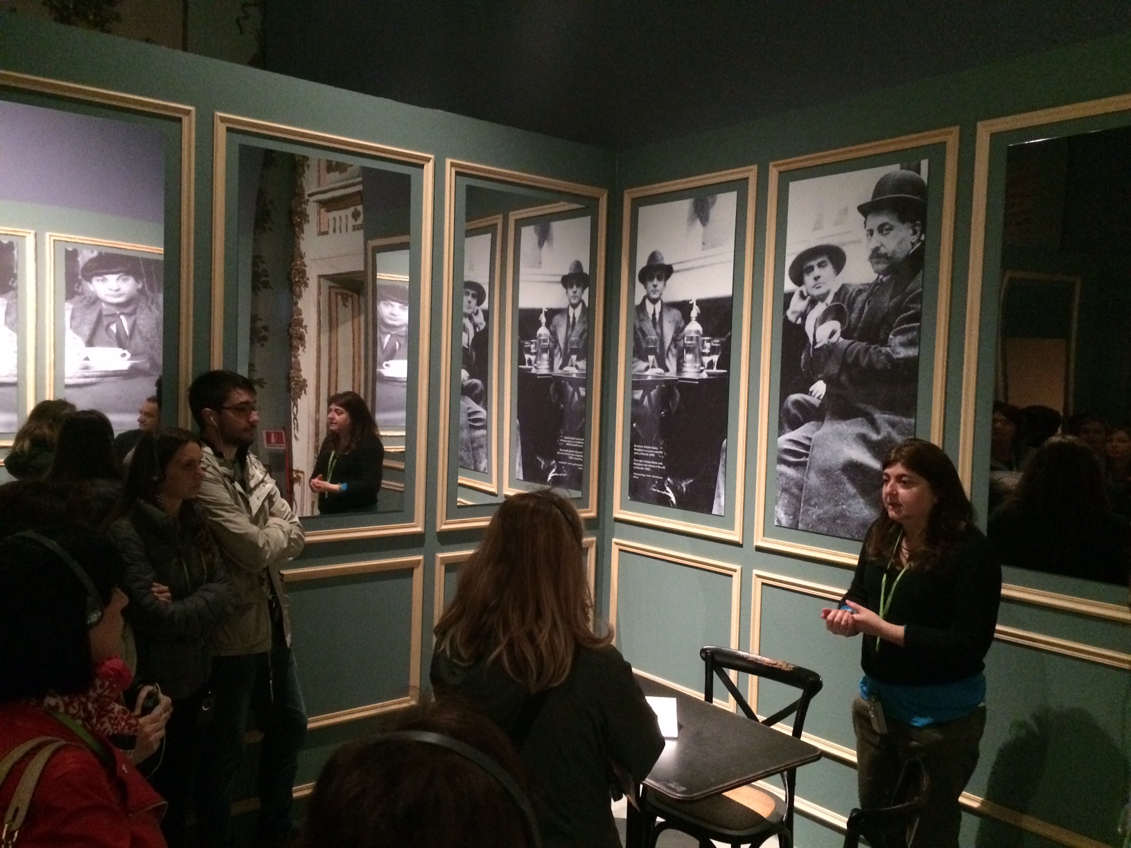 Mostra di Modigliani: gruppo al completo per la prima delle visite guidate