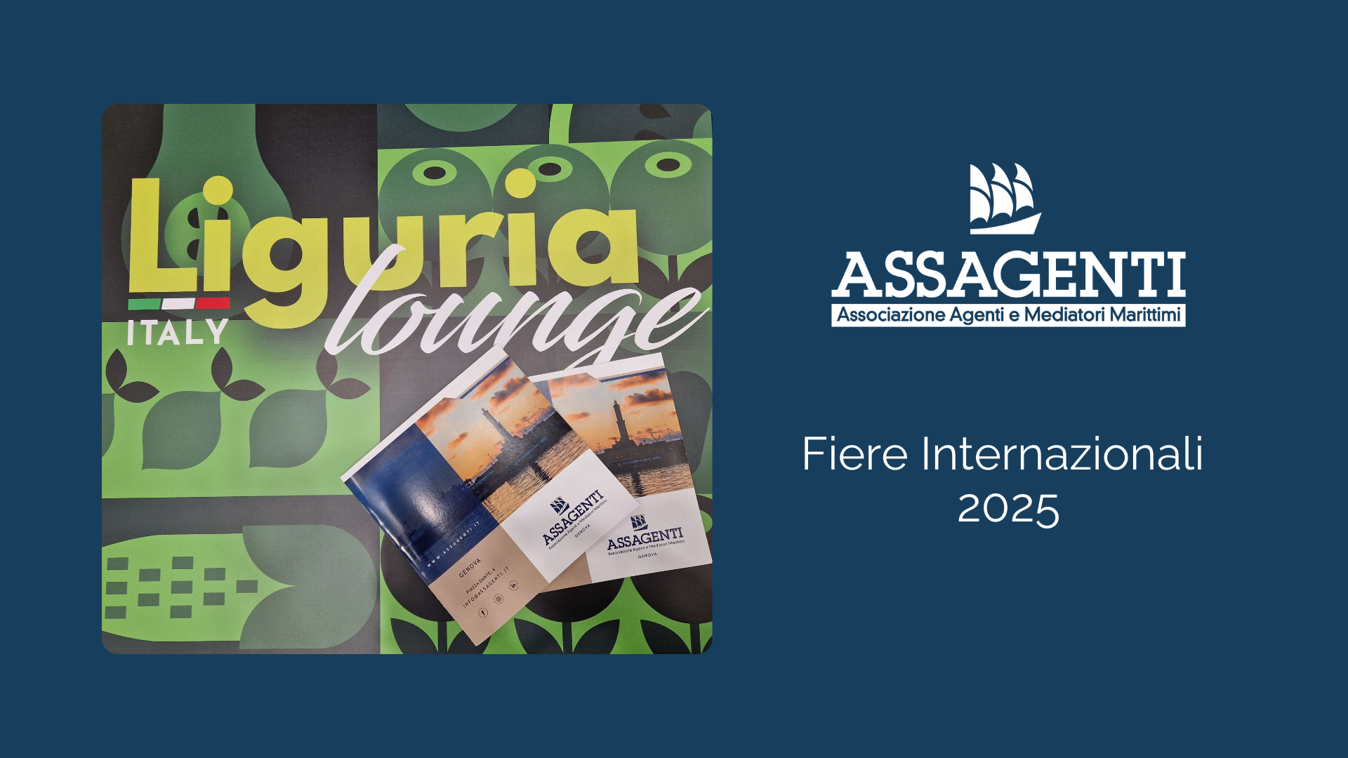 Fiere Internazionali 2025: la collaborazione di Assagenti con Liguria International