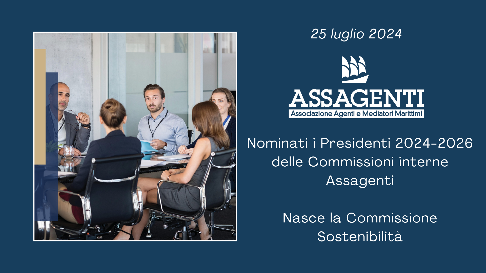 25 luglio 2024: nasce la Commissione Sostenibilità 