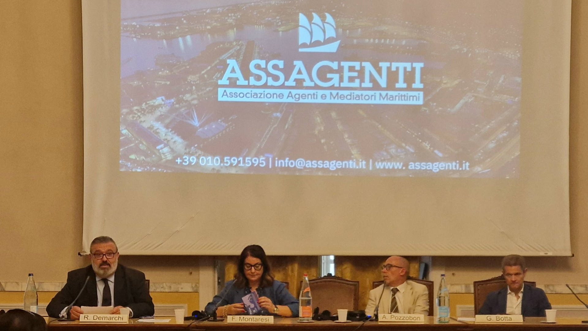 22 luglio 2024: il Vicepresidente Demarchi incontra una delegazione del Porto di Shanghai