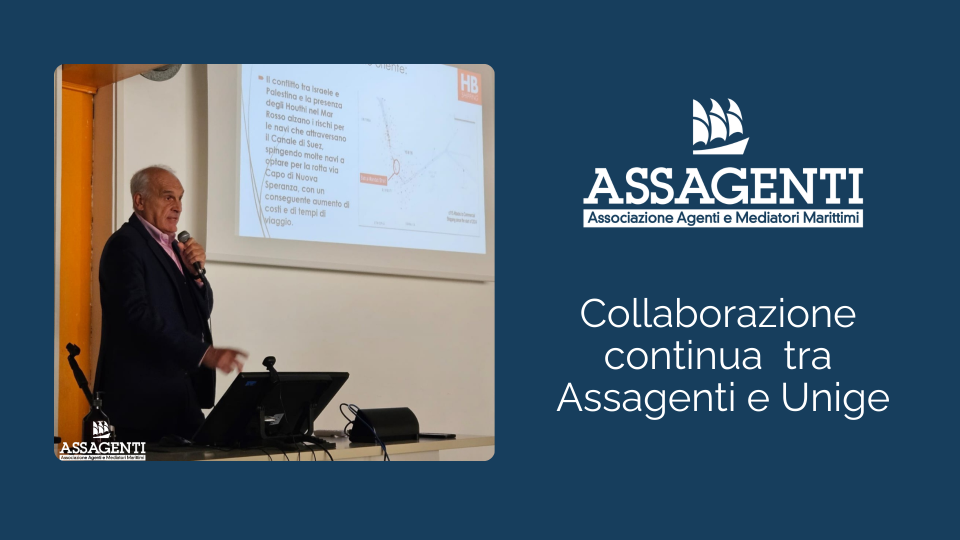 Continua la collaborazione tra Assagenti e Università di Genova