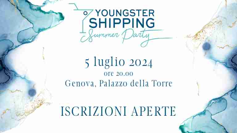 Aperte le iscrizioni per lo Youngster Shipping Summer Party