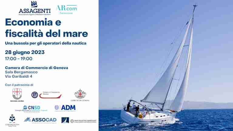 Convegno "Economia e fiscalità del mare". Ultimi posti disponibili