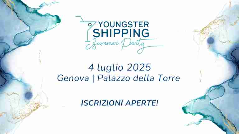 Iscrizioni aperte per lo Youngster Shipping Summer Party 2025