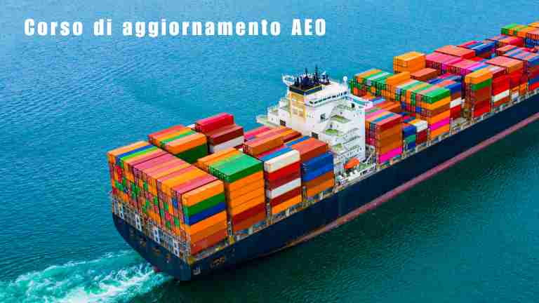 Iscrizioni aperte per il corso di aggiornamento AEO