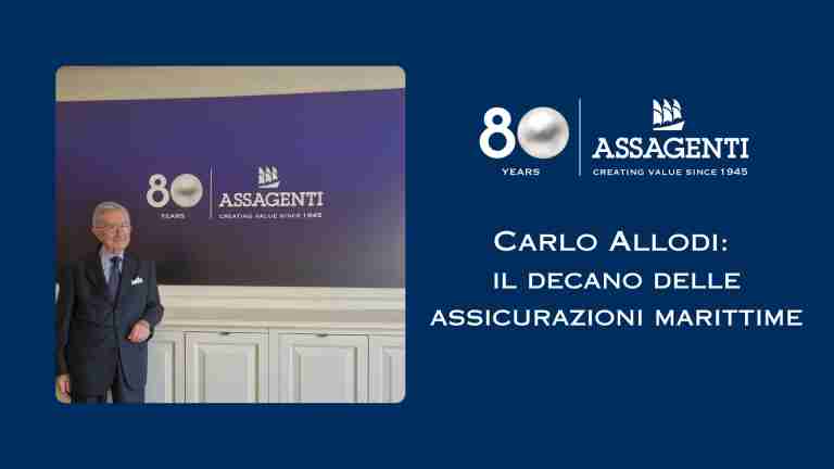 Formazione Assagenti - Carlo Allodi: il decano delle assicurazioni marittime