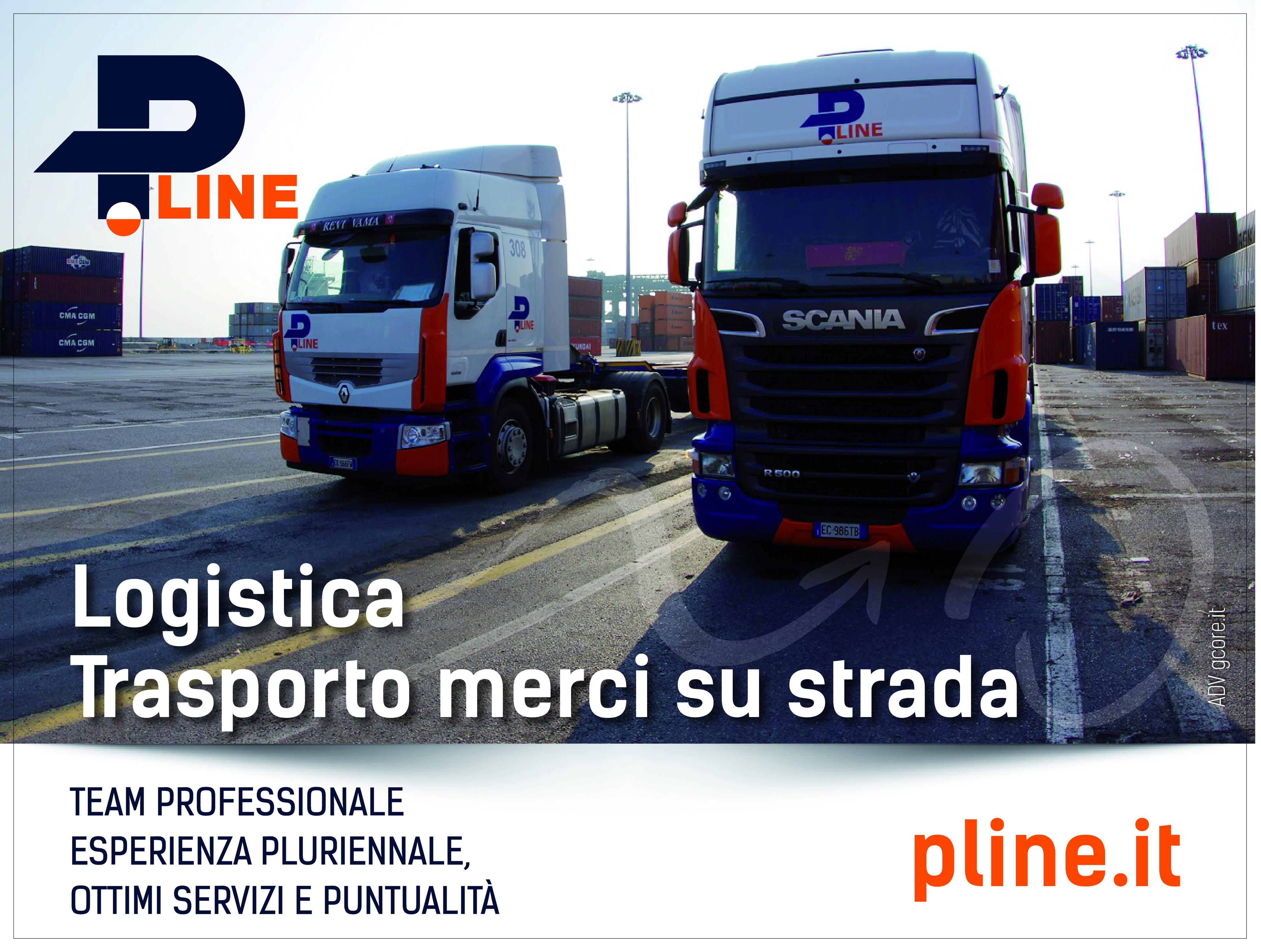 PLINE: logistica e trasporto merci su strada